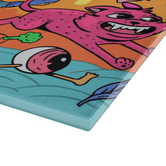 Halloween Cutting Board Schneidebrett (Ecke)