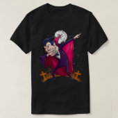 Halloween Dabbing Dracula Dab Vampire Funny Easy C T-Shirt (Design vorne)