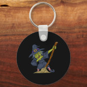 Halloween Dabbing Hexenkäfer Mädchen Kinder ab Schlüsselanhänger (Vorderseite)