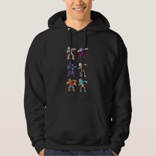 Halloween Dabbing Mummy Zombie Hexe Dab Kostüm H Hoodie