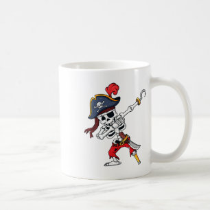 Halloween Dabbing Pirate Skeleton Fun Dab Boys Gir Kaffeetasse