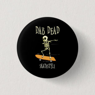 Halloween Dabbing Skatestyle Button