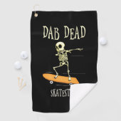 Halloween Dabbing Skatestyle Golfhandtuch (Insitu)