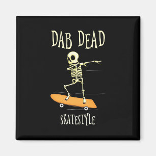 Halloween Dabbing Skatestyle Magnet