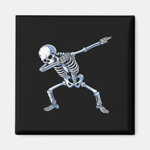 Halloween Dabbing Skeleton Skull Rib Käfig Dab Dan Magnet