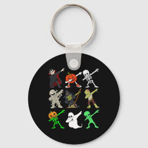 Halloween Dabbing Vampir Hexen und Monster Boys Schlüsselanhänger