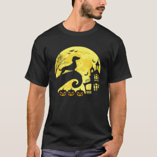 Halloween-Dachshund-Weenie-Wiener-Moonshine-Wurst T-Shirt