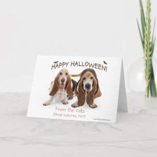 Halloween-Dachshundkarte Karte