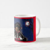 Halloween-Dackel Kaffeetasse (VorderseiteRechts)