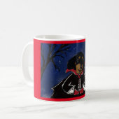 Halloween-Dackel Kaffeetasse (Vorderseite Links)
