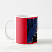 Halloween-Dackel Kaffeetasse (Links)