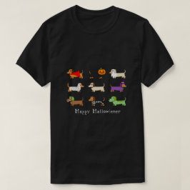 Halloween Dackel KostümParty T-Shirt