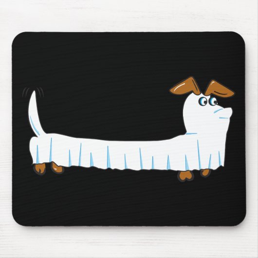 Halloween-Dackel Mousepad (Vorne)