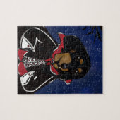 Halloween-Dackel Puzzle (Horizontal)