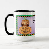 Halloween-Dackel Tasse (Links)