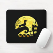 Halloween Dackel Würstchen Dackel Moonshine Sausag Mousepad (Mit Mouse)