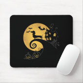 Halloween Dackel Würstchen Dackel Moonshine Sausag Mousepad (Mit Mouse)