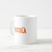 Halloween Dadcula-Tasse Kaffeetasse (Vorderseite Links)