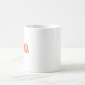 Halloween Dadcula-Tasse Kaffeetasse (Mittel)