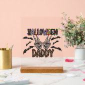 Halloween Daddy Acrylschild (Hochzeit)
