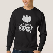 Halloween Daddy Boo Spooky Ghost Sweatshirt (Vorderseite)