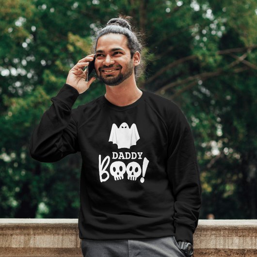 Halloween Daddy Boo Spooky Ghost Sweatshirt