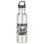 Halloween Daddy Edelstahlflasche (Vorderseite)