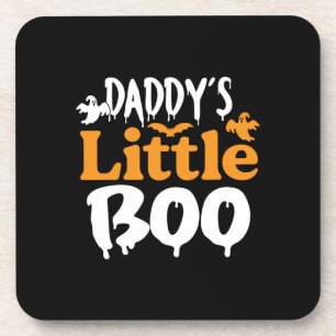 Halloween Daddy Little Boo Birthday Getränkeuntersetzer