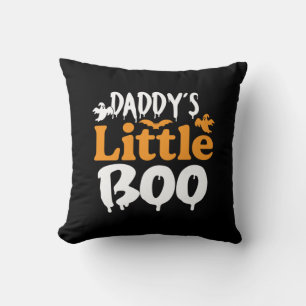 Halloween Daddy Little Boo Birthday Kissen