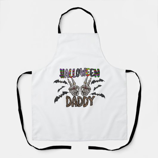 Halloween Daddy Schürze (Vorderseite)