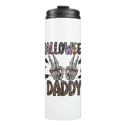 Halloween Daddy Thermosbecher (Vorderseite)