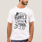 HALLOWEEN DADDY'S KLEINES SPOOK GHOST T-Shirt (Vorderseite)