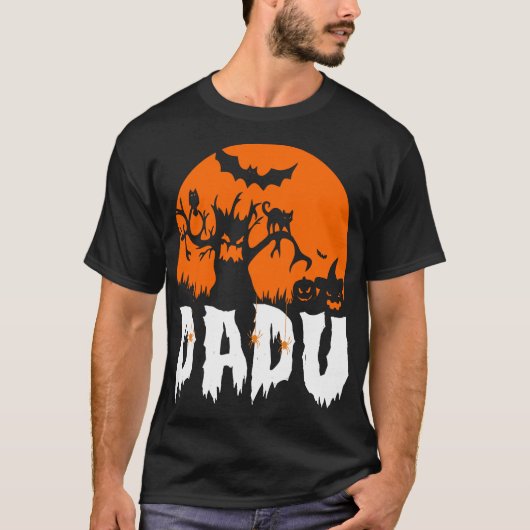 Halloween Dadu Beängstigend 31. Oktober Geschenk T-Shirt (Vorderseite)