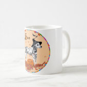 Halloween-Dalmatiner Kaffeetasse (VorderseiteRechts)