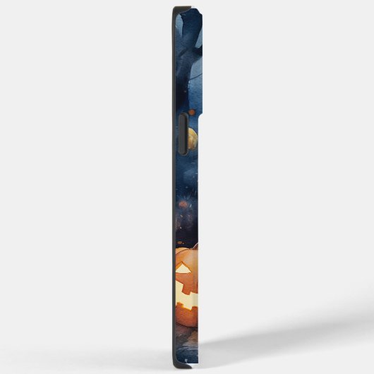 Halloween-Dalmatinie mit Pumpkins Beängstigend Case-Mate iPhone Hülle (Rückseite / Rechts)