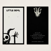 Halloween-Dämonensprengkarte (Vorne & Hinten)