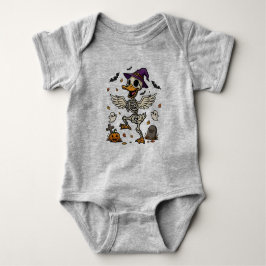 Halloween Dance Duck Baby Strampler