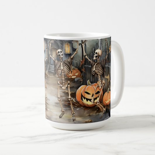 Halloween Dance Kaffeetasse (VorderseiteRechts)