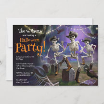 Halloween Dance Party, Line Dancing Skelette