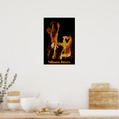 Halloween Dancers Poster (Küche)