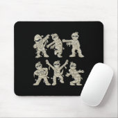 Halloween Dancing Mummy Dance Challenge Boys Girls Mousepad (Mit Mouse)