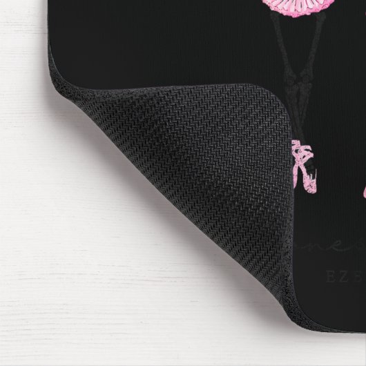 Halloween Dancing Skeleton Dry Bones Come Alive Ch Mousepad (Ecke)