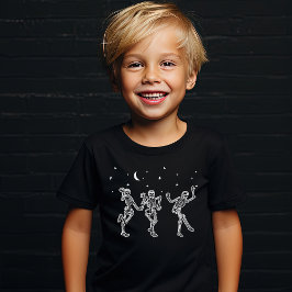  Halloween Dancing Skeletons T-Shirt