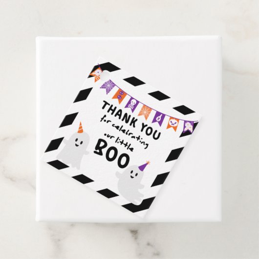 Halloween Danke Tag Geschenkanhänger (Beispiel)