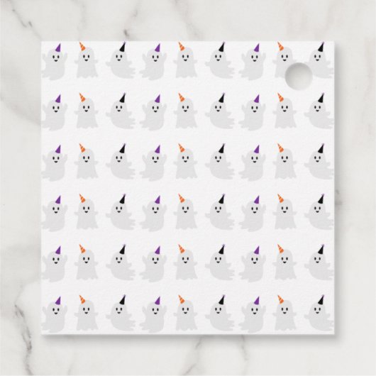 Halloween Danke Tag Geschenkanhänger (Rückseite)