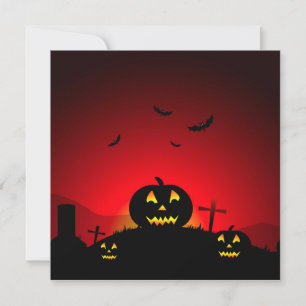 Halloween dankeskarte