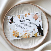 Halloween Dankeskarte