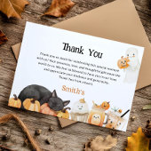 Halloween Dankeskarte