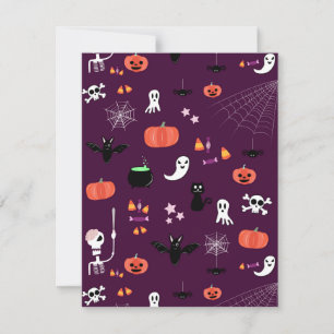 Halloween Dankeskarte