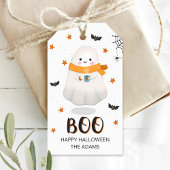 Halloween dankt euch mit niedlichem Geist Geschenkanhänger